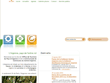 Tablet Screenshot of centre-argonne.eu